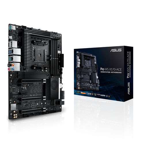 Carte mère ATX - Pro WS X570-ACE - Asus - AMD / Intel® / DDR4 SDRAM