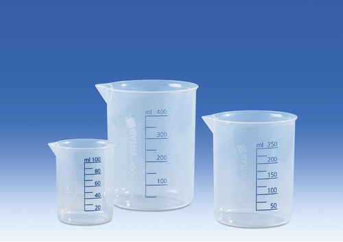Becher gradué - 605081 - VITLAB - en polypropylène
