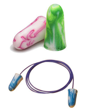 Bouchons antibruit jetable - SparkPlugs® series - Moldex-Metric europe - en mousse / avec cordelette