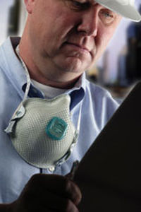 Masque de protection jetable - 2730N100 HandyStrap®  - Moldex-Metric europe - avec valve / filtrant