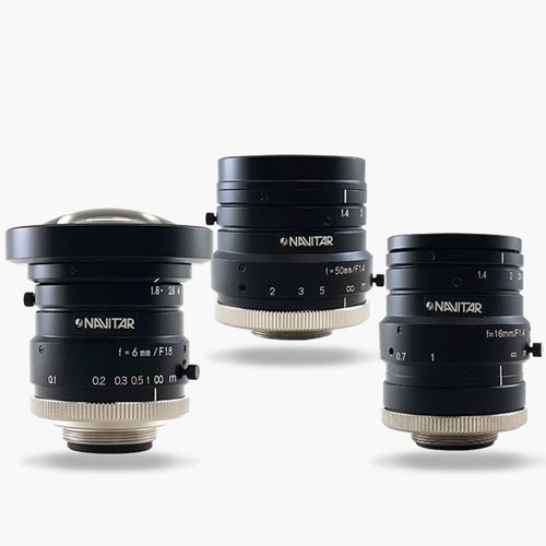 Objectif de caméra zoom - NMV series - Navitar - grand angle / pour la vision industrielle / à résolution mégapixel