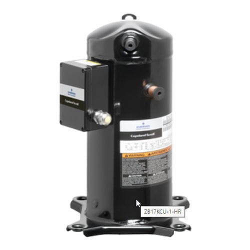 Compresseur frigorifique hermétique - ZB*KCU  - Emerson Commercial & Residential Solutions - scroll / propane (R290) / 230 Vca