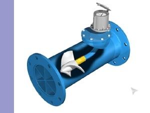 Débitmètre à hélice - Mc Propeller - McCrometer - volumique / pour liquides / en ligne