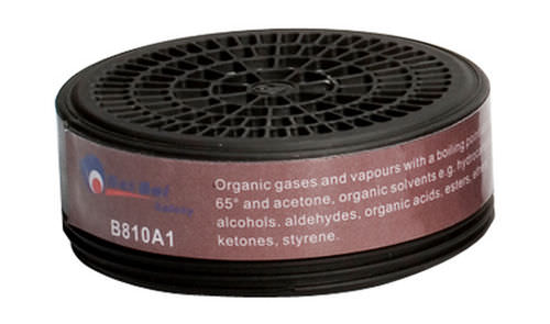 Filtre à gaz - B810 A1 - Bei Bei Safety Co., Ltd. - à charbon actif / pour masque respiratoire