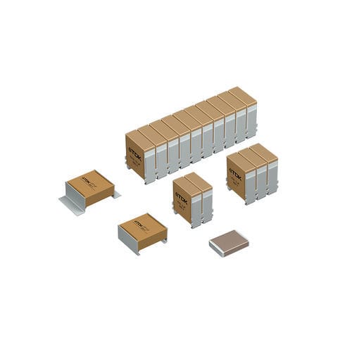 Condensateur en céramique - CeraLink - TDK Electronics Europe - SMD / à haut dv/dt / de lissage CC