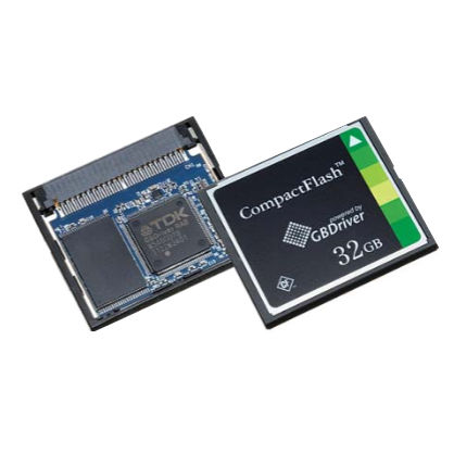 Carte mémoire CompactFlash - CFG8V series - TDK Electronics Europe - 16 GB / 32 GB