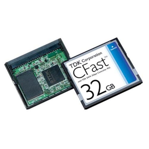 Carte mémoire CompactFlash - CAG3B series - TDK Electronics Europe - 1 GB / 32 GB / industrielle