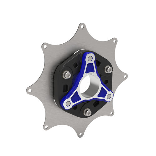 Accouplement d'arbre flexible rigide en torsion - SGFlex-3FF - SGF GmbH & Co. KG - compact / en 3 parties / pour moteur
