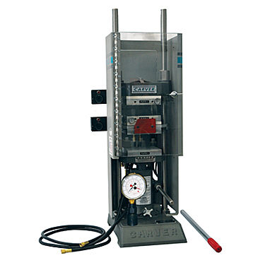 Presse hydraulique - 150-C  - Carver Inc. - à commande manuelle / de laminage / de calibrage