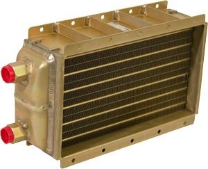 Échangeur de chaleur à tube plat - Lytron - air/huile / en aluminium / sur mesure