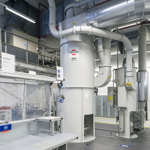 Laveur de gaz Venturi - VDN Series - Keller Lufttechnik GmbH + Co. KG - à voie humide / chimique