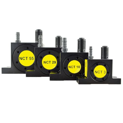 Vibrateur pneumatique - NCT series - Netter Vibration - rotatif / à turbine / pour produits en vrac