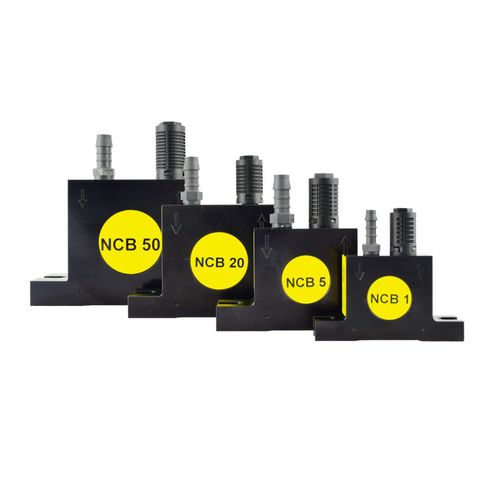 Vibrateur pneumatique - NCB series - Netter Vibration - rotatif / à bille / pour trémie