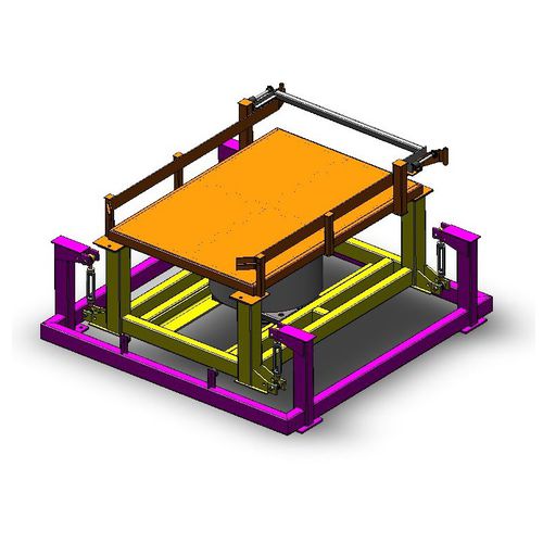 Table vibrante pour béton frais - GyroShake series - Netter Vibration - pour fonderie
