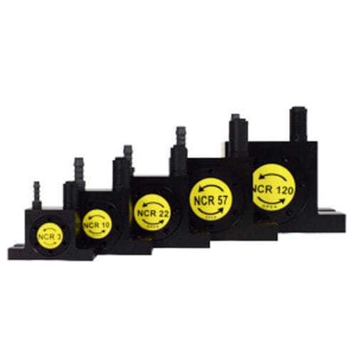 Vibrateur pneumatique - NCR series - Netter Vibration - rotatif / à rouleaux / pour trémie