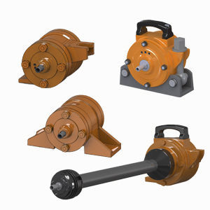 Vibrateur pneumatique - NTV series - Netter Vibration - externe / circulaire / pour trémie