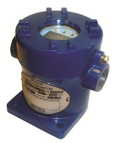 Interrupteur à vibration électronique - PRO440, 450, 6000 - Metrix Instrument Co. - programmable
