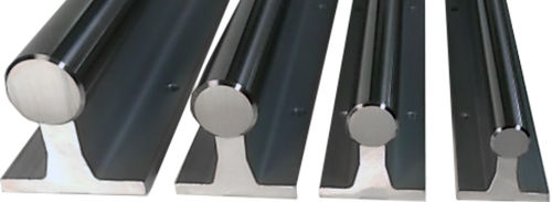 Arbre en acier inoxydable - LMSA series - LM76 Linear Motion Bearings - en acier trempé / de précision / simple