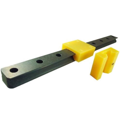 Rail de guidage linéaire - WDX  - LM76 Linear Motion Bearings - en aluminium / à rouleaux / à revêtement en céramique
