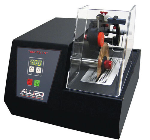 Scie à tronçonner - TechCut 4™ - Allied High Tech Products - pour préparation d'éprouvette / automatique