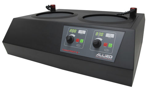 Machine à poncer-polir pour la préparation d'échantillons - 10 - 500 rpm | TwinPrep 5™ - Allied High Tech Products