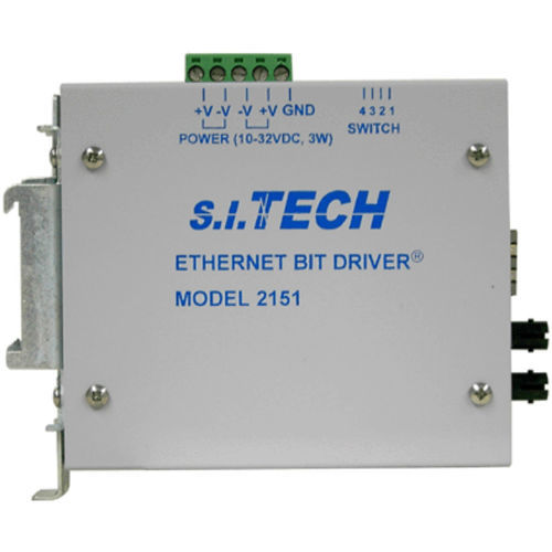 Convertisseur média - 2151 - S.I. Tech, Inc. - Ethernet média / de fibre optique / sur rail DIN