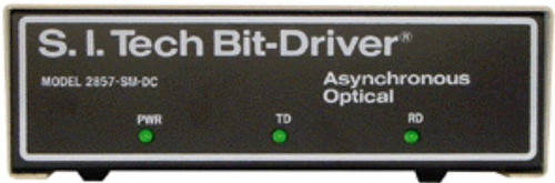 Modem de données - 2857 series - S.I. Tech, Inc. - à fibre optique / en ligne / rack 19"