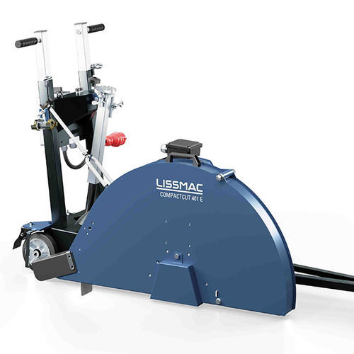 Scie à sol - COMPACTCUT 401 E - LISSMAC Maschinenbau GmbH - verticale / pour béton / pour asphalte