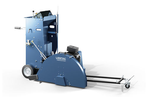 Scie à sol - COMPACTCUT 501 E - LISSMAC Maschinenbau GmbH - verticale / pour béton / pour asphalte