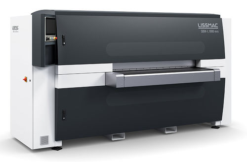 Ébavureuse de rayonnage des angles - SBM-L G1S2 EVO - LISSMAC Maschinenbau GmbH - rectifieuse / de pièces en aluminium / pour pièces en acier