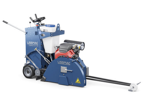 Scie à sol - COMPACTCUT 450 P - LISSMAC Maschinenbau GmbH - horizontale / pour pierre et béton / compacte