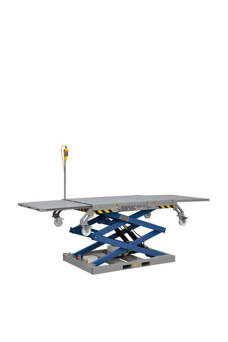 Plateforme élévatrice à ciseaux fixe - MAB 1201 - LISSMAC Maschinenbau GmbH - hydraulique