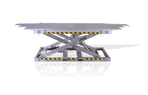 Plateforme élévatrice à ciseaux fixe - MAB 2002 - LISSMAC Maschinenbau GmbH - hydraulique