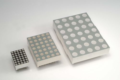 Afficheur à matrice de points - 5x7 - Plus Opto - 5 x 7 / électronique