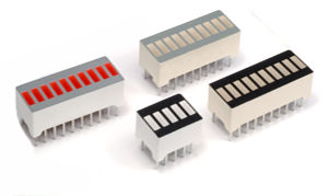 Bargraphe à LED - LBD101 Series - Plus Opto - pour circuit imprimé