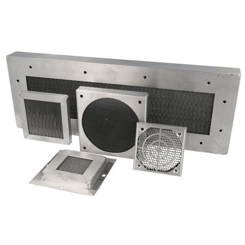 Grille de ventilation en métal - 9500 series    - Holland Shielding Systems BV - CEM / à nid d'abeille
