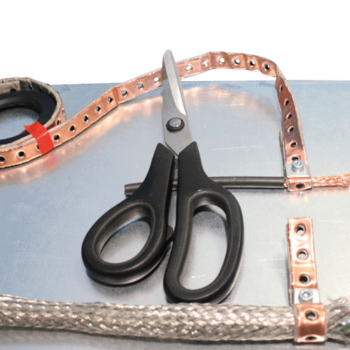 Collier pour câble électrique en cuivre - 4920 series  - Holland Shielding Systems BV - de mise à la terre