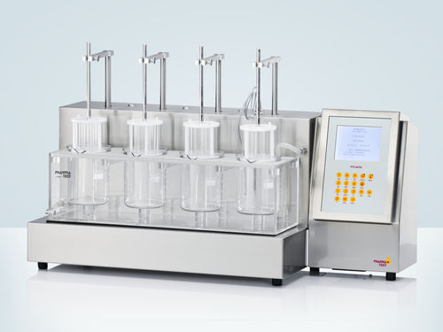Appareil de test semi-automatique - PTZ AUTO - Pharma Test Apparatebau AG - de désagrégation / de comprimés / pour laboratoire