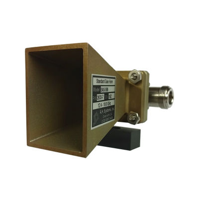 Antenne à cornet - SAS-586 series - A.H. Systems - radio / durcie / pour guide d'ondes