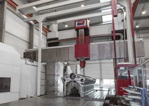 Fraiseuse CNC 3 axes - PowerTec  - Waldrich Coburg - verticale / à pont / à table mobile