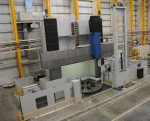 Aléseuse-fraiseuse CNC - PowerTurn - Waldrich Coburg - verticale / à pont / pour l'industrie