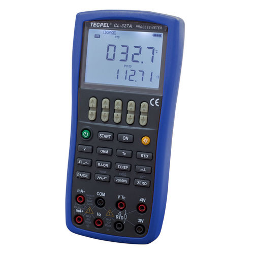Calibrateur multifonction - CL-327A - Tecpel  Co., Ltd. - pour capteur de température / portatif / numérique