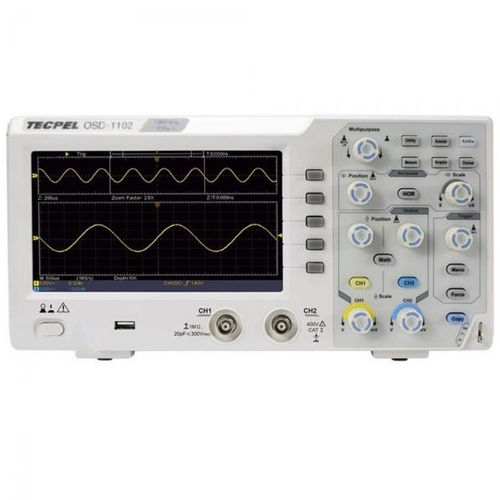 Numériseur / oscilloscope 2 canaux - OSD-1102 - Tecpel  Co., Ltd. - 8 bits