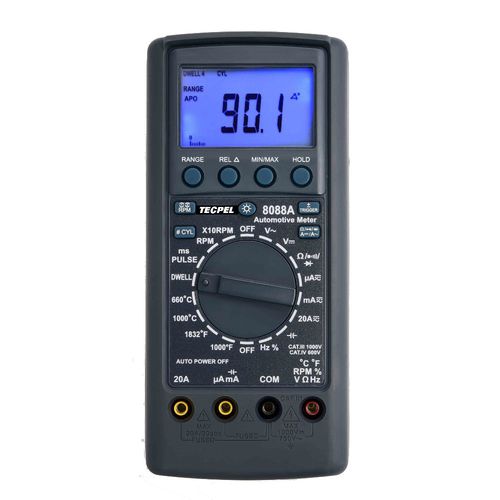 Multimètre numérique - DMM-8088A - Tecpel  Co., Ltd. - portable / 1000 V / 400 mA