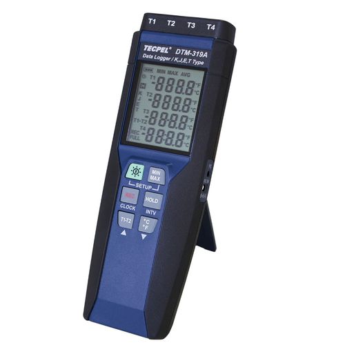 Enregistreur de données de température - DTM-319A - Tecpel  Co., Ltd. - USB / avec écran / pour batterie