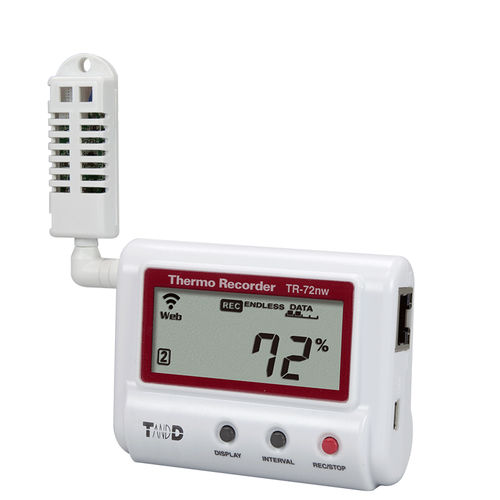 Enregistreur de données de température et d'humidité - TR-70 series - Tecpel  Co., Ltd. - USB / sans fil / sur réseau LAN/WLAN