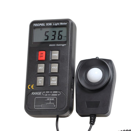Luxmètre numérique - DLM-536   - Tecpel  Co., Ltd. - avec enregistreur de données