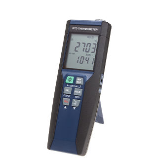 Enregistreur de données de température - DTM-386 - Tecpel  Co., Ltd. - USB / Pt100 / avec afficheur LCD