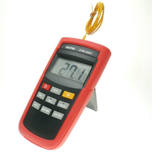 Thermomètre à sonde - DTM-305C - Tecpel  Co., Ltd. - numérique / portable / industriel