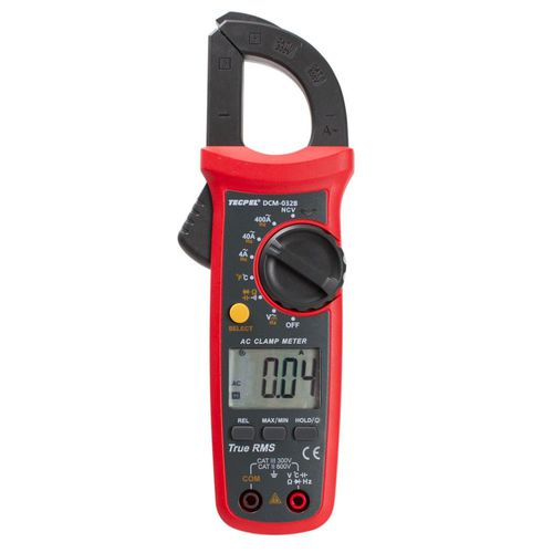 Pince multimètre numérique - DCM-032B - Tecpel  Co., Ltd. - portable / 600 V / 400 A